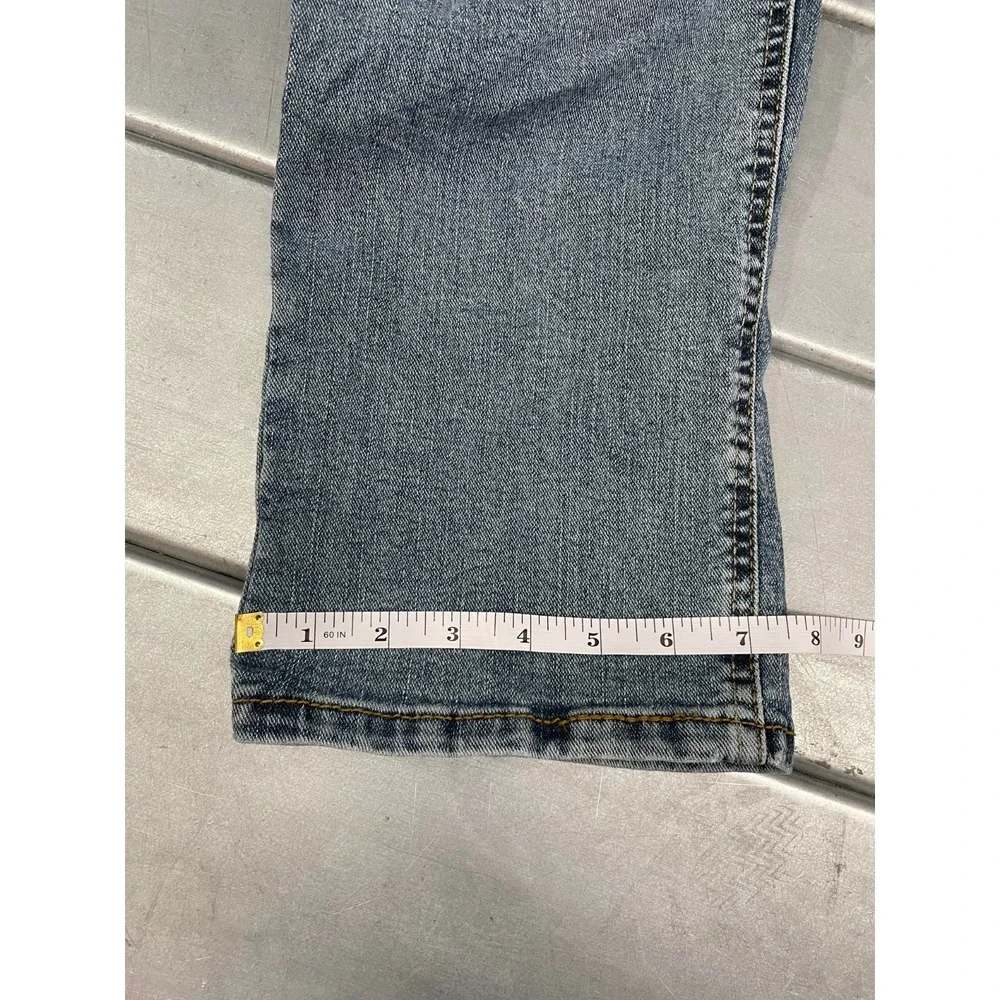Signature Levis S67 Athletic Jeans Mens 34X30 Blue‎ Medium Wash Denim Straight